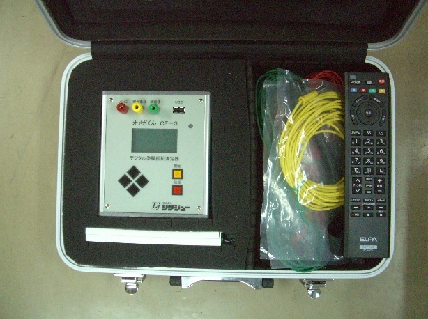 デジタル塗膜抵抗測定器（オメガくん CF-3）